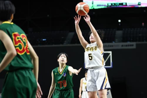 女子決勝 京都精華学園中学校 vs HOOPS4HOPE12