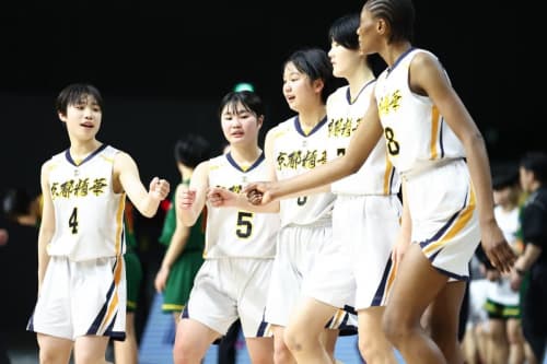 女子決勝 京都精華学園中学校 vs HOOPS4HOPE16